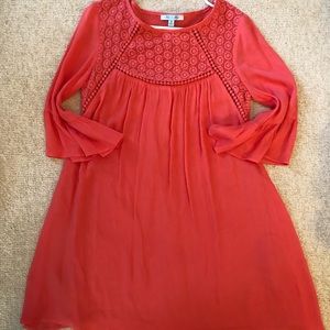 Coral Spring/Summer dress.